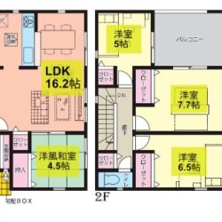 4LDK・土地236.29㎡（71.47坪）建物106.10㎡（32.09坪）間取